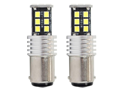 LED CANBUS 2835 15SMD 1157 BAY15D P21/5W White 12V/24V