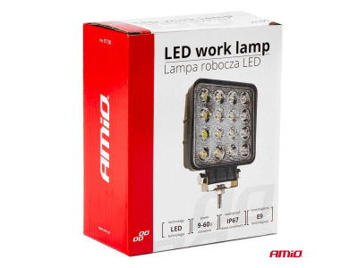 Lampa robocza AWL05 16 LED FLAT 9-60V