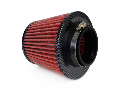 Filtr powietrza stożkowy CARBON + 3 adaptery