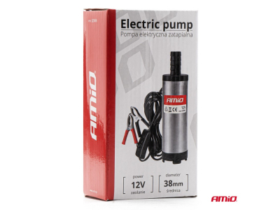 Pompa do oleju napędowego 12V zatapialna fi 38 mm