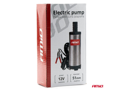 Pompa do oleju napędowego 12V zatapialna fi 51 mm