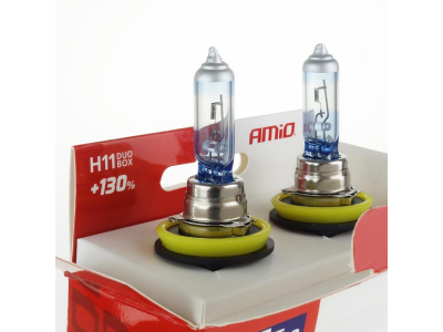 Żarówki halogenowe H11 12V 55W LumiTec LIMITED +130% DUO
