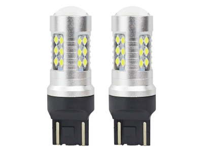 Zarówki LED CANBUS 3030 24SMD T20 7443 W21/5W White 12V/24V