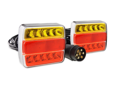 Lampy tylne do przyczepy montowane na magnes