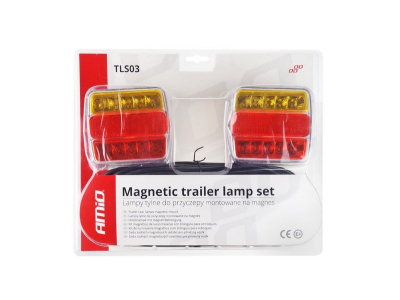 Lampy tylne do przyczepy montowane na magnes