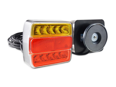 Lampy tylne do przyczepy montowane na magnes