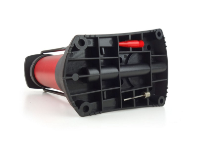Pompka nożna MINI PU03 metalowa z manometrem