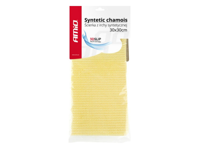 Ściereczka z irchy syntetycznej z technologią poślizgową 3D 30x30cm