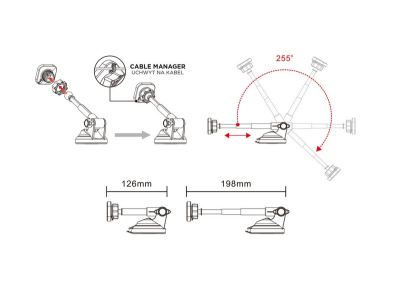 Uchwyt magnetyczny do telefonu HOLD-14