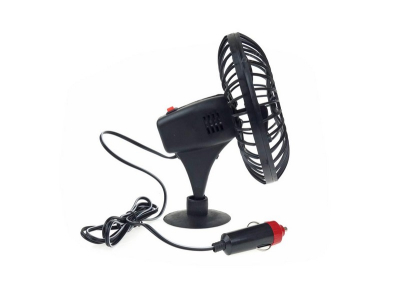 Wentylator, wiatrak samochodowy z przyssawką miniFAN 12V