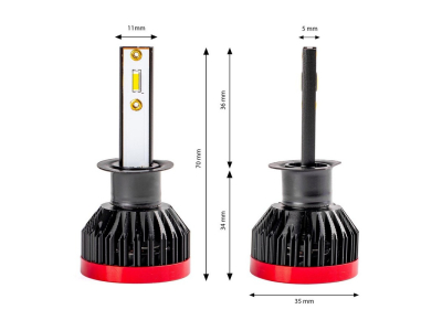 Żarówki samochodowe LED BF Series AMiO H1