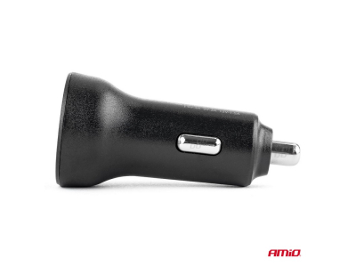 Ładowarka samochodowa USB-C Power Delivery PD i USB Quick Charge 3.0