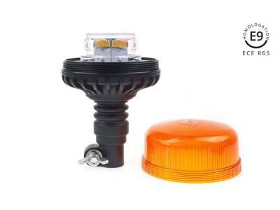 Lampa ostrzegawcza W03P uchwyt zaginany R65 R10 36LED 12/24V IP56