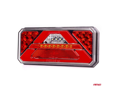 Lampa tylna zespolona LED AMiO RCL-02-L dynamiczna, lewa
