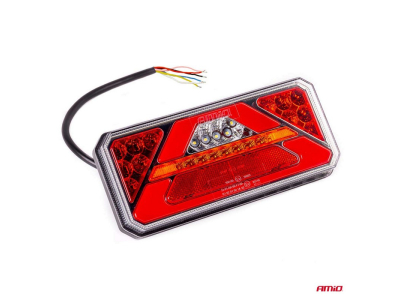 Lampa tylna zespolona LED AMiO RCL-02-L dynamiczna, lewa