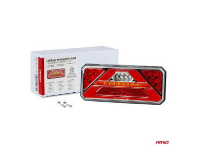 Lampa tylna zespolona LED AMiO RCL-02-R dynamiczna, prawa