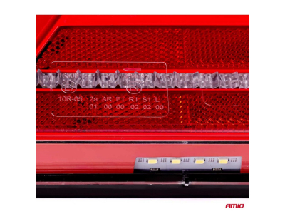 Lampa tylna zespolona LED AMiO RCL-04-L dynamiczna, lewa