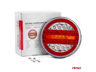 Lampa tylna zespolona LED AMiO RCL-07-LR dynamiczna lewa/prawa