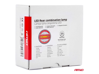 Lampa tylna zespolona LED AMiO RCL-07-LR dynamiczna lewa/prawa