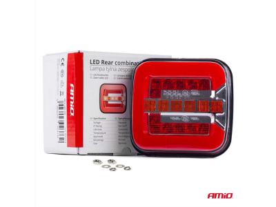 Lampa tylna zespolona LED AMiO RCL-08-LR dynamiczna lewa/prawa