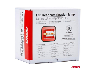 Lampa tylna zespolona LED AMiO RCL-08-LR dynamiczna lewa/prawa