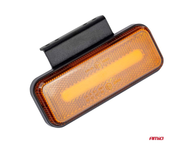 Lampa obrysowa LED AMiO OM-02-O prostokątna, pomarańczowa