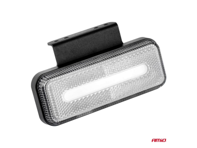 Lampa obrysowa LED AMiO OM-02-W prostokątna, biała