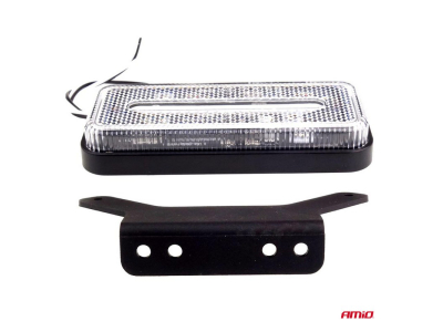Lampa obrysowa LED AMiO OM-02-W prostokątna, biała