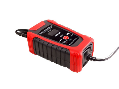 Prostownik AMiO cyfrowy 12V/24V - 6A/3A - DBC-03