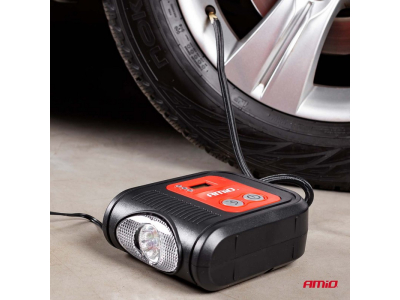 Kompresor samochodowy cyfrowy z LED 12V Acomp-10