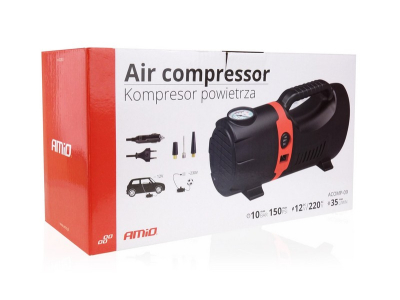 Kompresor samochodowy 12V/230V Acomp-09