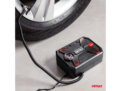 Kompresor samochodowy cyfrowy z LED 12V Acomp-11