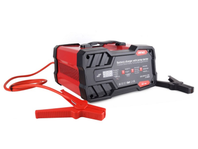 Prostownik 12V/24V z funkcją rozruchu 12V 75A