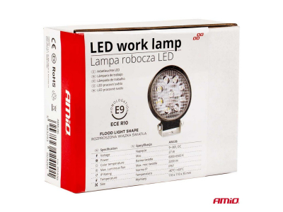 Lampa robocza AWL06 9 LED FLOOD 9-36V