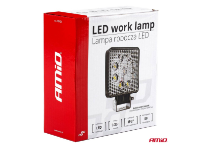Lampa robocza AWL07 9 LED FLOOD 9-36V