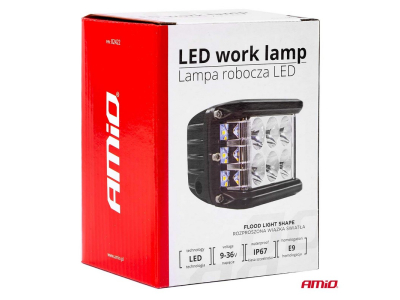 Lampa robocza AWL08 12 LED (2 Funkcje) 9-36V