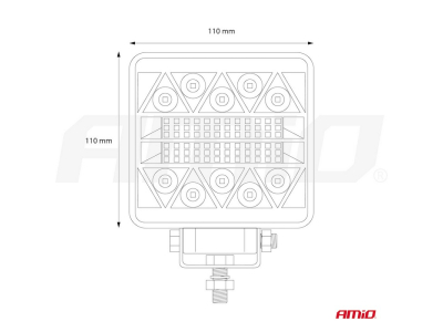 Lampa robocza AWL15 26LED COMBO 9-36V