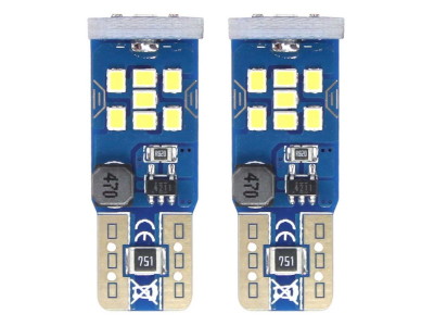 LED CANBUS 21SMD UltraBright 2016 T10 W5W White 12V/24V