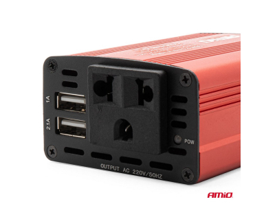 Przetwornica napięcia 12V/230V 150W/300W 2xUSB PI01