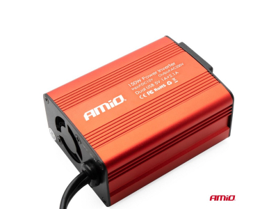 Przetwornica napięcia 12V/230V 150W/300W 2xUSB PI01
