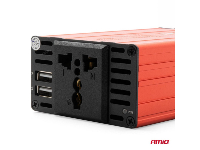 Przetwornica napięcia 24V/230V 300W/600W 2xUSB PI04