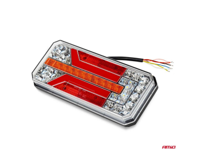 Lampa tylna zespolona LED AMiO RCL-01-L dynamiczna, lewa
