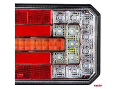 Lampa tylna zespolona LED AMiO RCL-01-L dynamiczna, lewa