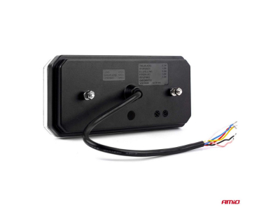 Lampa tylna zespolona LED AMiO RCL-01-L dynamiczna, lewa