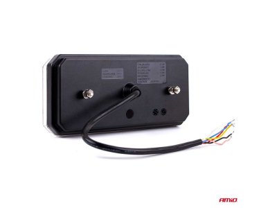 Lampa tylna zespolona LED AMiO RCL-01-R dynamiczna, prawa