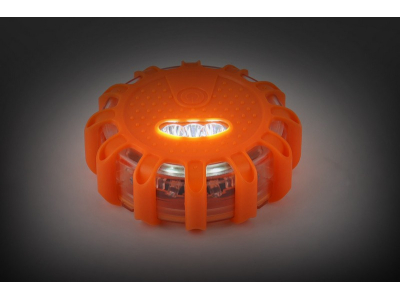 Samochodowa lampa awaryjna z funkcją latarki 3xAAA IP65 12SMD + 3SMD