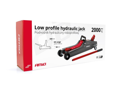 Podnośnik hydrauliczny niskoprofilowy 2T CE TUV GS