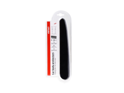 Odbojniki na zderzaki czarne 2 x 30cm CBP-3