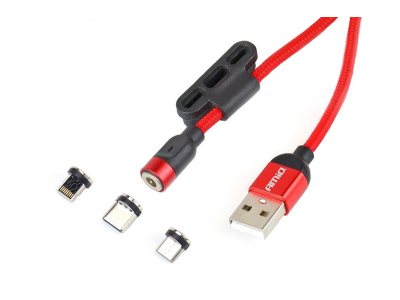 Multikabel z końcówkami magnetycznymi do telefonu 100cm UC-08