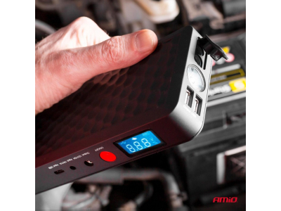 Urządzenie rozruchowe AMiO Powerbank 12V 4Ah 800A SJ02